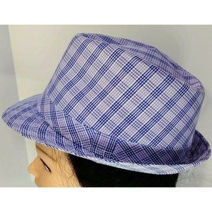 Purple and Blue Polyester Magid Hats